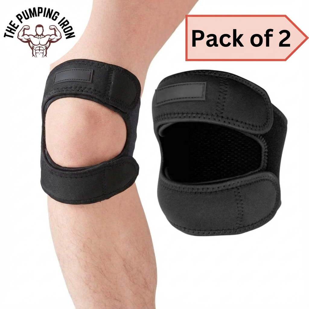 Knee Pain Relief Adjustable Strap (Pack of 2)