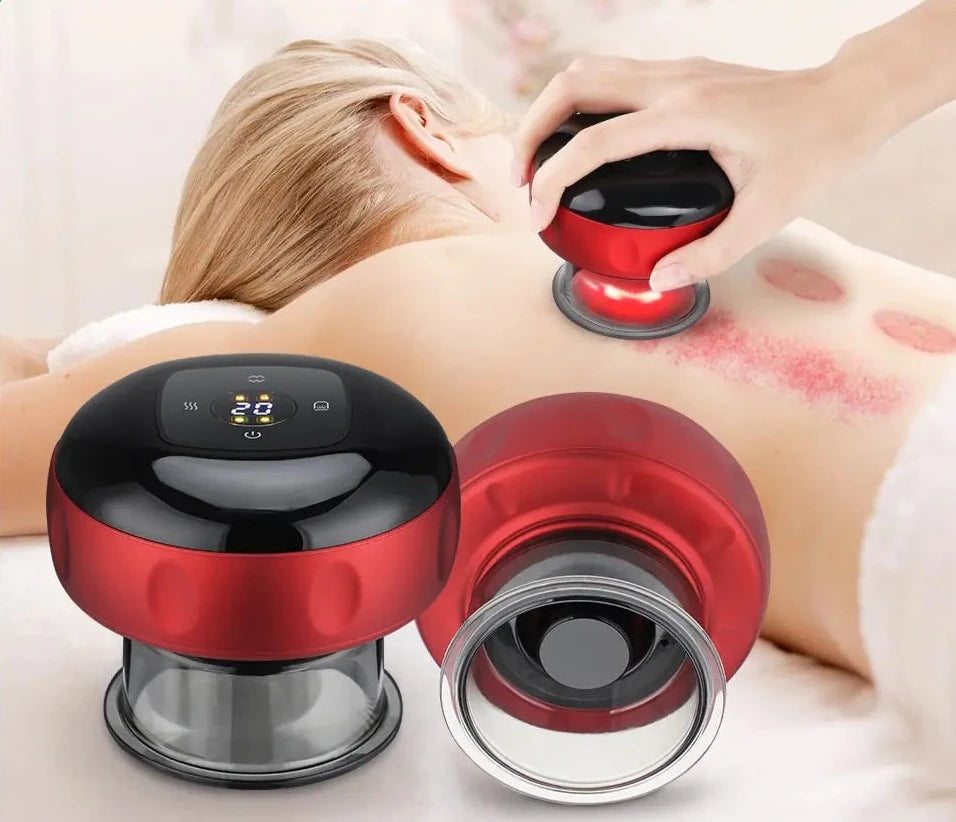 Electric Vacuum Cupping Massage Magnet Device